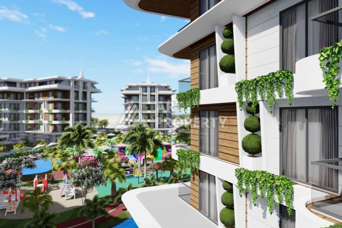 Роскошные пентхаусы 2+1 в районе Обa, Аланья - Ракурс 7