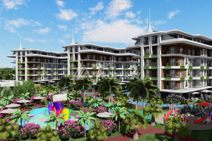 Роскошные пентхаусы 2+1 в районе Обa, Аланья - Ракурс 9