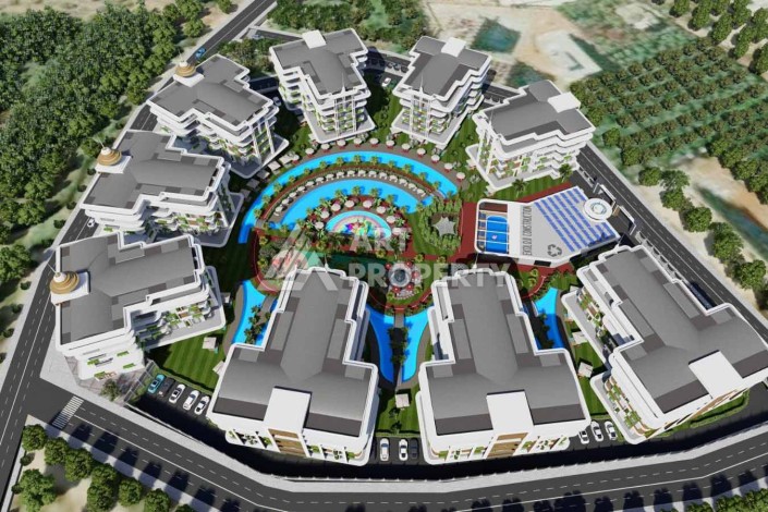 Роскошные пентхаусы 2+1 в районе Обa, Аланья - Ракурс 13