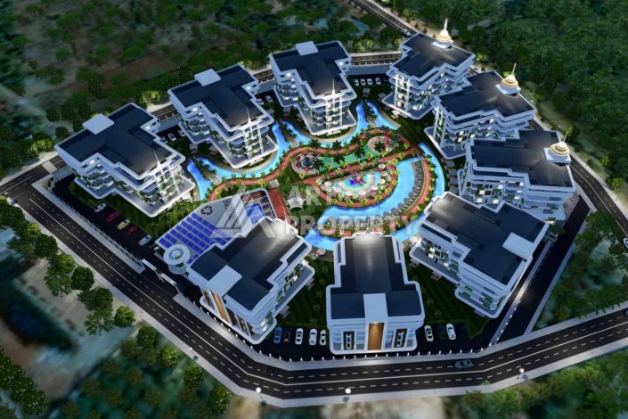 Роскошные пентхаусы 2+1 в районе Обa, Аланья - Ракурс 16