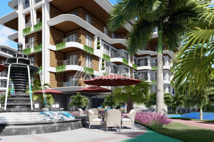 Роскошные пентхаусы 2+1 в районе Обa, Аланья - Ракурс 17