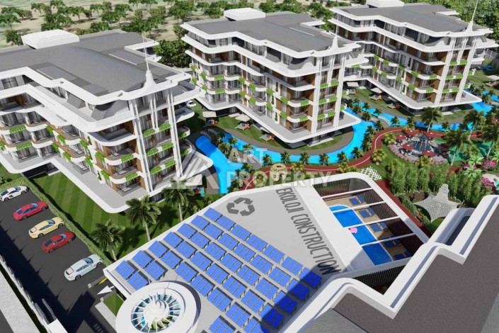 Роскошные пентхаусы 2+1 в районе Обa, Аланья - Ракурс 20