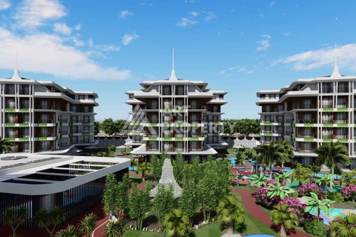 Роскошные пентхаусы 2+1 в районе Обa, Аланья - Ракурс 22