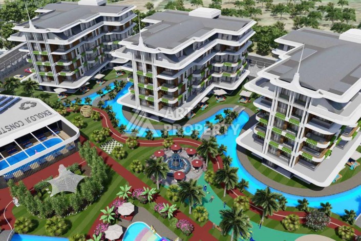 Роскошные пентхаусы 2+1 в районе Обa, Аланья - Ракурс 24