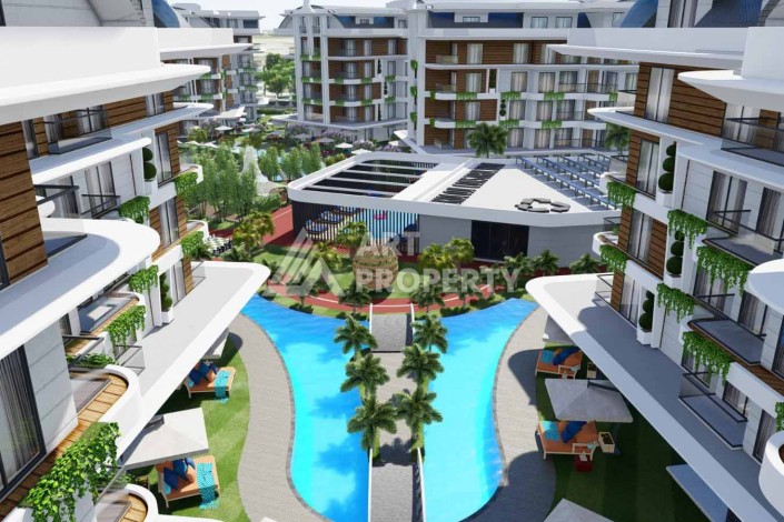 Роскошные пентхаусы 2+1 в районе Обa, Аланья - Ракурс 25