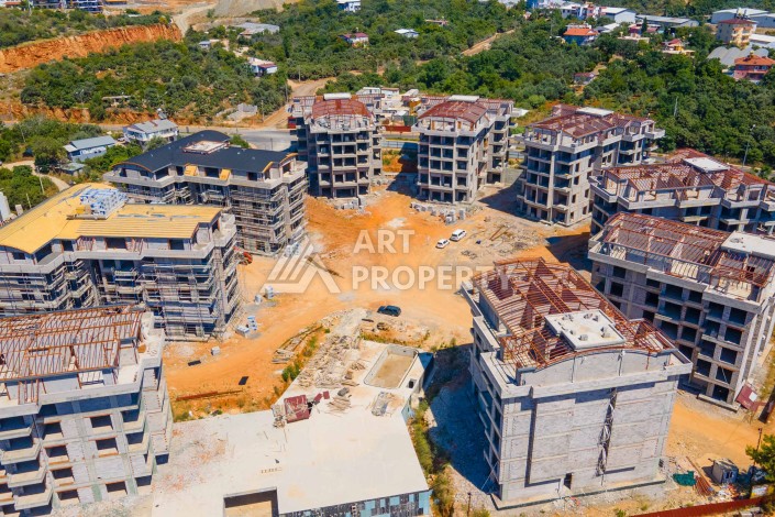 Роскошные пентхаусы 2+1 в районе Обa, Аланья - Ракурс 30