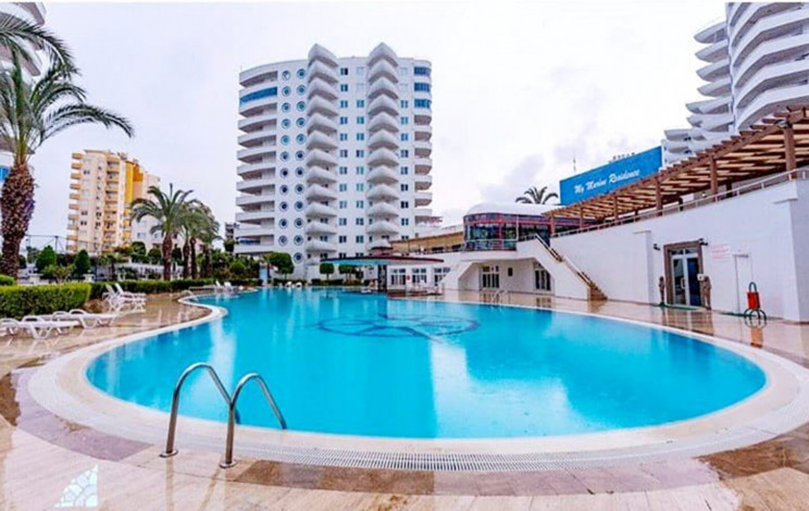 Трехкомнатная квартира в хорошем комплексе вблизи моря, 110 м2 - Ракурс 15