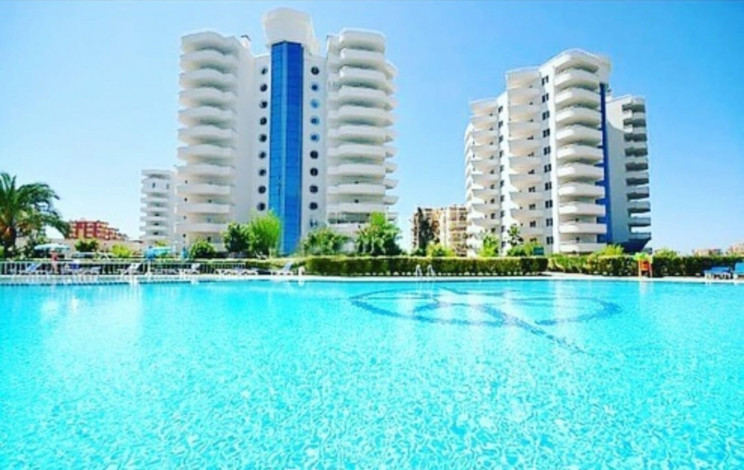 Трехкомнатная квартира в хорошем комплексе вблизи моря, 110 м2 - Ракурс 17