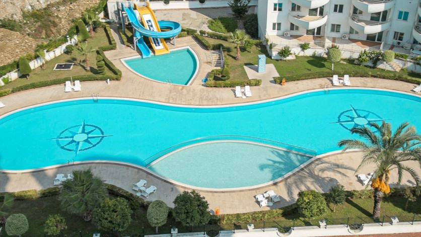 Трехкомнатная квартира в хорошем комплексе вблизи моря, 110 м2 - Ракурс 19