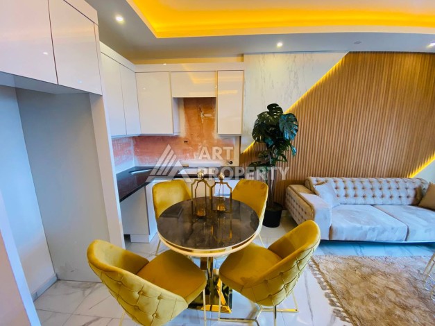 Квартира планировки 1+1, 47м2 в жилом комплексе на стадии строительства, Авсаллар - Ракурс 4