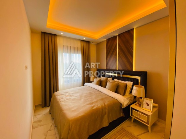 Квартира планировки 1+1, 47м2 в жилом комплексе на стадии строительства, Авсаллар - Ракурс 5