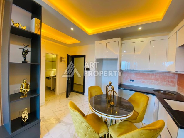 Квартира планировки 1+1, 47м2 в жилом комплексе на стадии строительства, Авсаллар - Ракурс 6