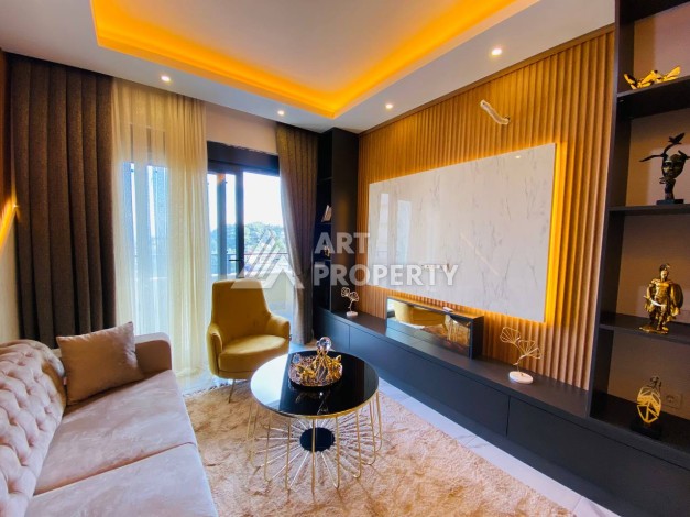 Квартира планировки 1+1, 47м2 в жилом комплексе на стадии строительства, Авсаллар - Ракурс 8