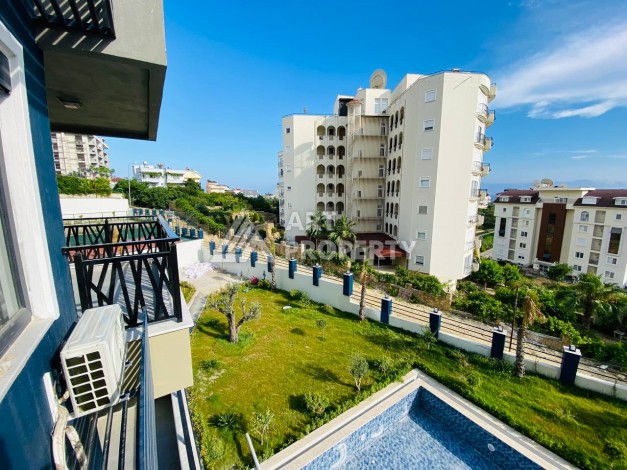 Квартира планировки 1+1, 47м2 в жилом комплексе на стадии строительства, Авсаллар - Ракурс 12