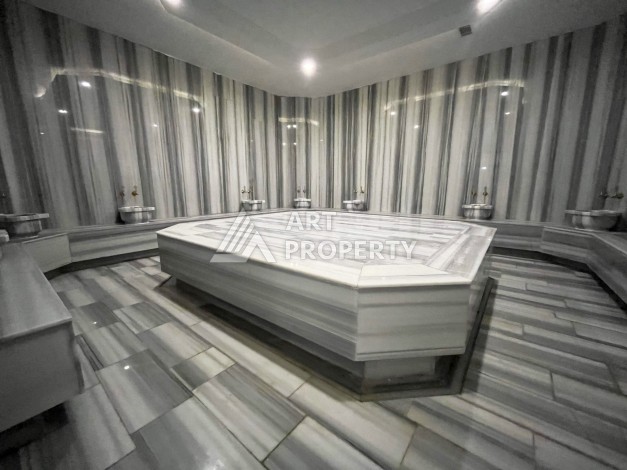 Квартира планировки 1+1, 47м2 в жилом комплексе на стадии строительства, Авсаллар - Ракурс 14