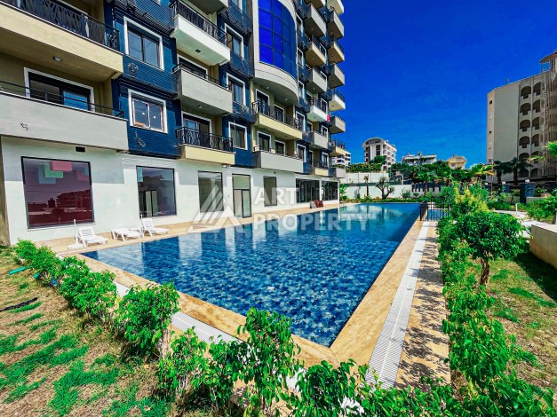 Квартира планировки 1+1, 47м2 в жилом комплексе на стадии строительства, Авсаллар - Ракурс 21