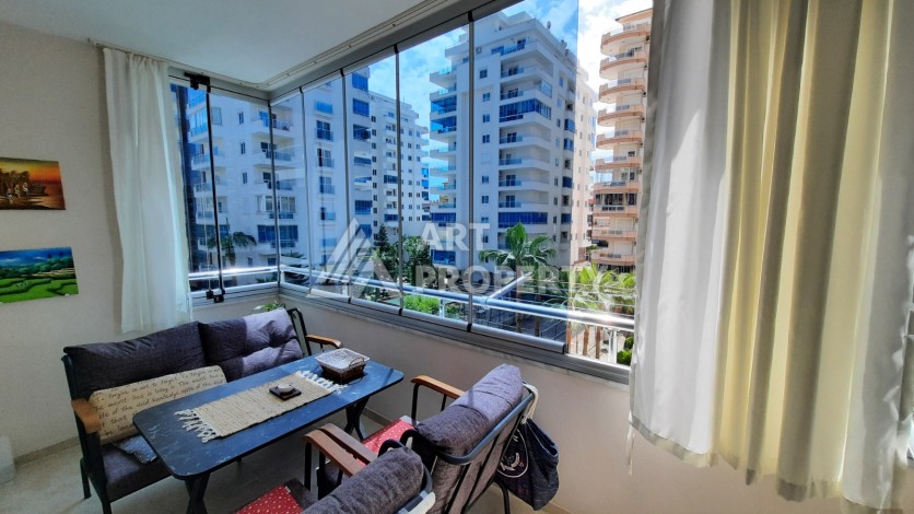 Просторная меблированная квартира 1+1 в 350 метрах от моря в Махмутларе. - Ракурс 5