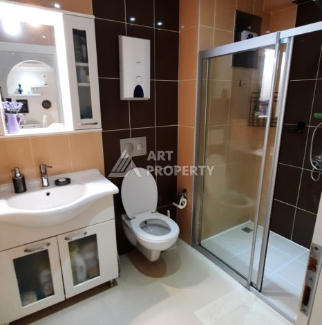 Просторная меблированная квартира 1+1 в 350 метрах от моря в Махмутларе. - Ракурс 10