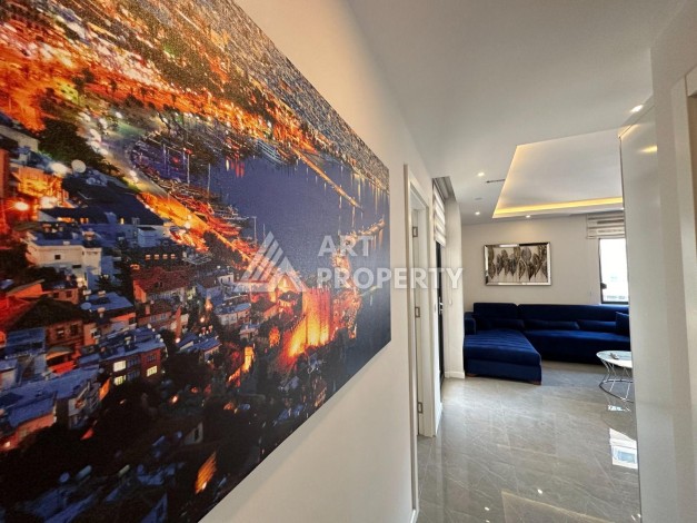 Трехкомнатная квартира по цене двухкомнатной, 85 кв.м. в Махмутларе - Ракурс 12