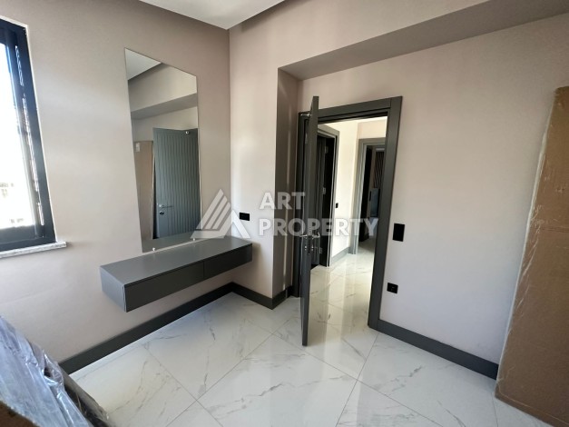 Квартира 2+1 с видом на море и крепость в районе Клеопатры, 80 кв.м. - Ракурс 5