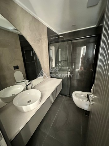 Квартира 2+1 с видом на море и крепость в районе Клеопатры, 80 кв.м. - Ракурс 14