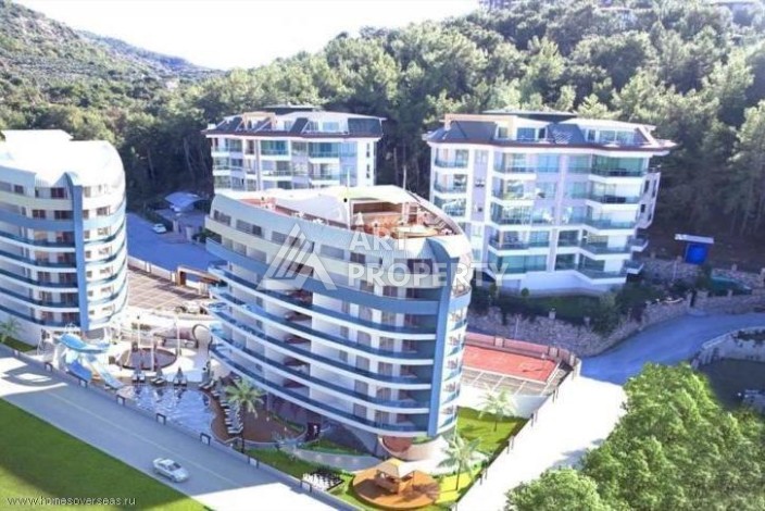 Просторная квартира 1+1 с видом на лес в Каргыджаке, 75 кв.м - Ракурс 11