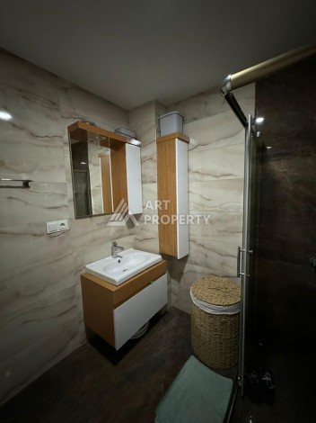 Просторная квартира 1+1 с видом на лес в Каргыджаке, 75 кв.м - Ракурс 18