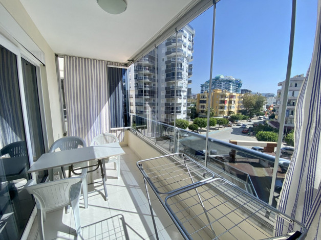 Просторная двухкомнатная квартира с мебелью и техникой, Махмутлар, Алания, 60м2 - Ракурс 10