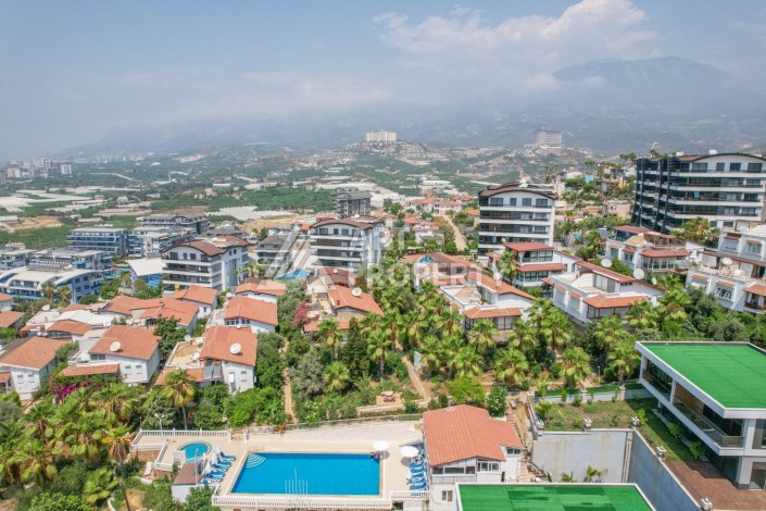 Вилла 3+1 с видом на море и крепость в Каргыджаке, 140 кв.м. - Ракурс 2