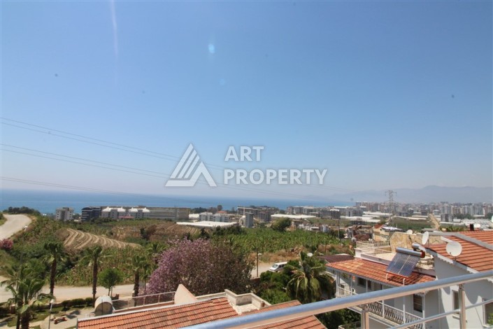 Вилла 3+1 с видом на море и крепость в Каргыджаке, 140 кв.м. - Ракурс 8