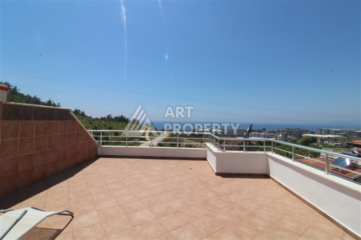 Вилла 3+1 с видом на море и крепость в Каргыджаке, 140 кв.м. - Ракурс 14