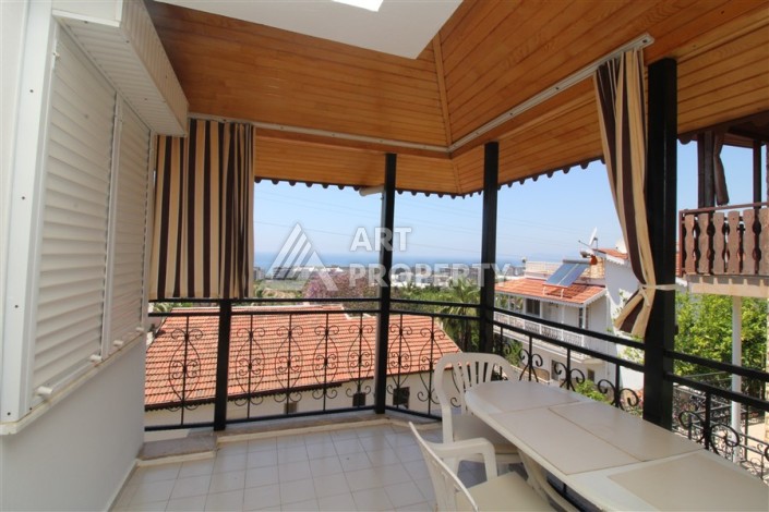 Вилла 3+1 с видом на море и крепость в Каргыджаке, 140 кв.м. - Ракурс 27