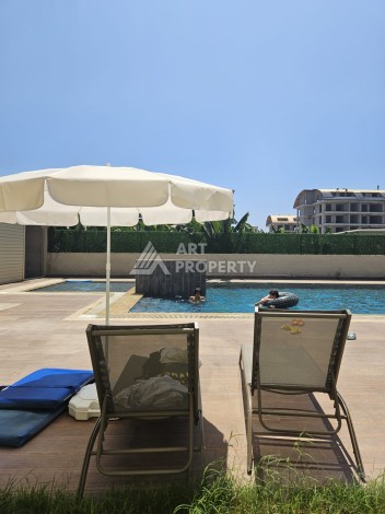 Квартира 1+1 с новой мебелью и техникой в Каргыджаке в 300 м от моря! - Ракурс 5