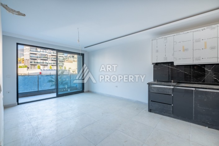 Двухкомнатная квартира 70 кв.м. в престижной резиденции, 300 м до моря. Каргыджак, Алания - Ракурс 9