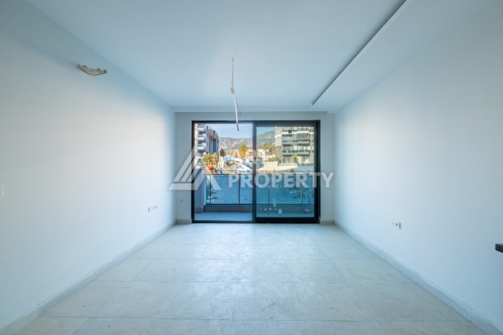 Двухкомнатная квартира 70 кв.м. в престижной резиденции, 300 м до моря. Каргыджак, Алания - Ракурс 14