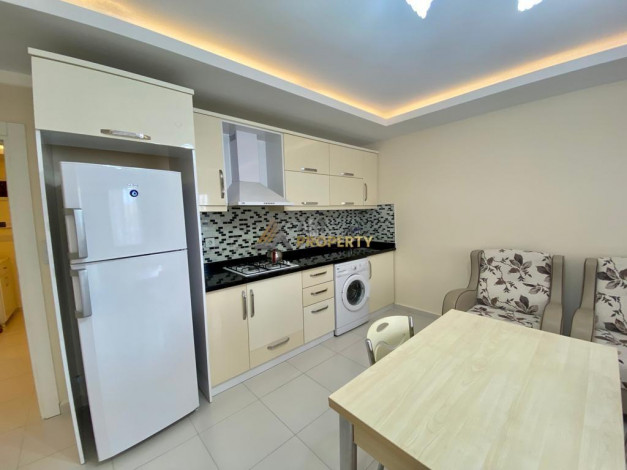 Просторная двухкомнатная квартира с мебелью и техникой, Махмутлар, Алания, 60м2 - Ракурс 20