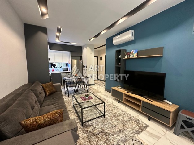 Меблированная квартира 55 кв.м. в центре Махмутлара. Новая престижная резиденция в 550 метрах от моря - Ракурс 3