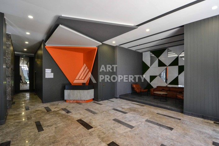 Меблированная квартира 55 кв.м. в центре Махмутлара. Новая престижная резиденция в 550 метрах от моря - Ракурс 25