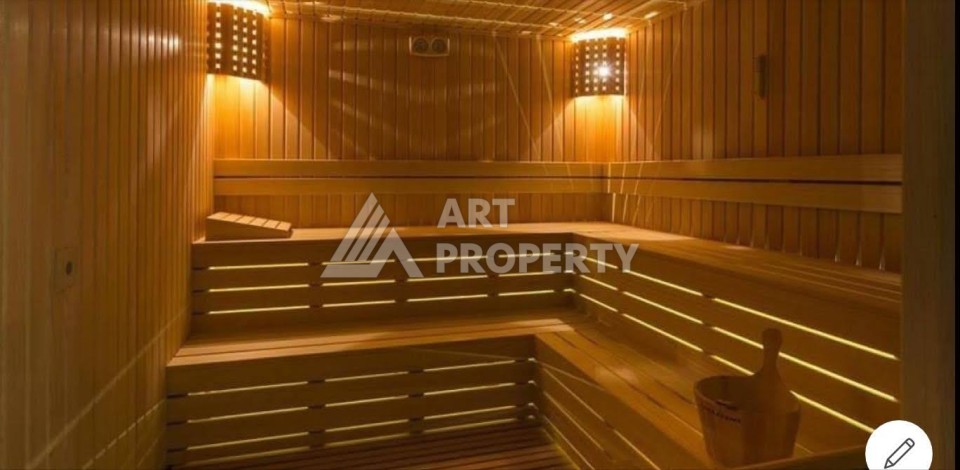 Меблированная квартира 1+1 в резиденции с отельной инфраструктурой в Махмутларе, 50 кв.м. - Ракурс 7