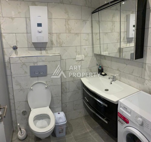 Меблированная квартира 1+1 в резиденции с отельной инфраструктурой в Махмутларе, 50 кв.м. - Ракурс 26