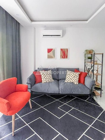 Меблированная квартира 1+1 в центре Алании, 59 кв.м. - Ракурс 7