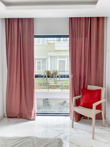 Меблированная квартира 1+1 в центре Алании, 59 кв.м. - Ракурс 16