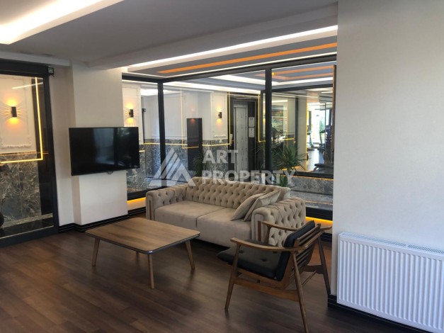 Квартира 1+1 в престижном ЖК, 56 кв.м. Махмутлар, Алания. - Ракурс 6