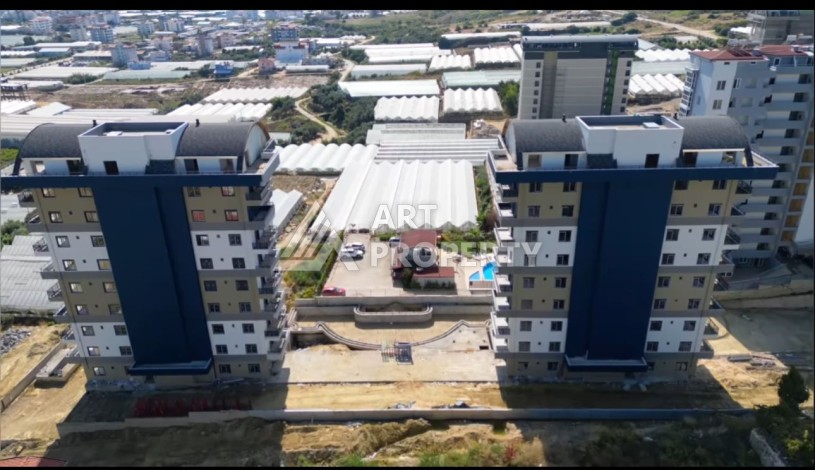 Квартира 1+1 в современной резиденции в Паялларе, 55 кв.м. - Ракурс 3