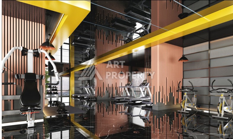 Квартира 1+1 в современной резиденции в Паялларе, 55 кв.м. - Ракурс 4