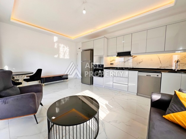 Квартира 2+1 в новом ЖК, 85 кв.м. Каргыджак, Алания - Ракурс 9