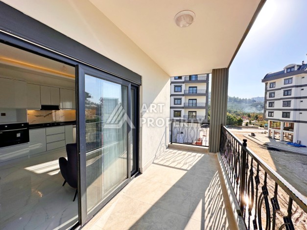 Квартира 2+1 в новом ЖК, 85 кв.м. Каргыджак, Алания - Ракурс 14