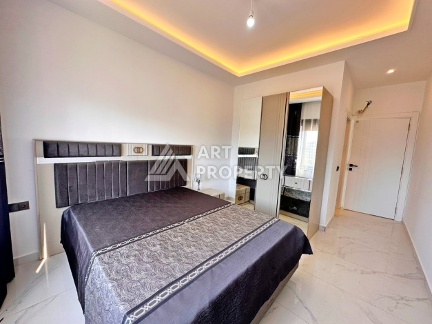 Квартира 2+1 в новом ЖК, 85 кв.м. Каргыджак, Алания - Ракурс 16