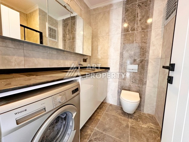 Квартира 2+1 в новом ЖК, 85 кв.м. Каргыджак, Алания - Ракурс 19