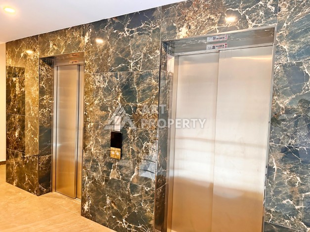 Квартира 2+1 в новом ЖК, 85 кв.м. Каргыджак, Алания - Ракурс 26